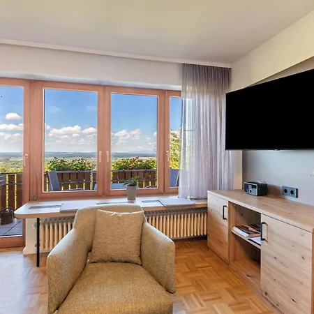 Daire Pappelhof Landurlaub Mit Panoramablick - Motorradunterkunft Fahrradunterkunft